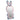 Oglinda de podea Bunny, MDF, albastru/roz, 80x162 cm