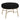Taburet picioare Trudi, tesatura boucle, nuanta negru/auriu, 56x47x40 cm