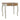Consola Melody, nuanta crem/maro patinat, 75x40x71 cm