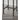 Masa de bar pentru bucatarie, patrata, inalta, cadru de otel, 60x60x92cm, stil industrial, maro rustic si negru
