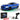 Masina RC Drift 1:43 cu Tractiune Integrala, 4 GHZ, Efecte Luminoase, Albastru