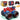 Masina cu telecomanda RC Timebox, 4x4, Dinozaur Monster Truck, lumini LED, Rosu