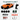 Masina cu telecomanda RC Timebox, 30km/h, 1:16, 4x4, Drift car, Portocaliu