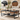 Masuta cafea cu sertar si raft inferior, structura otel, 100x55x45 cm, negru