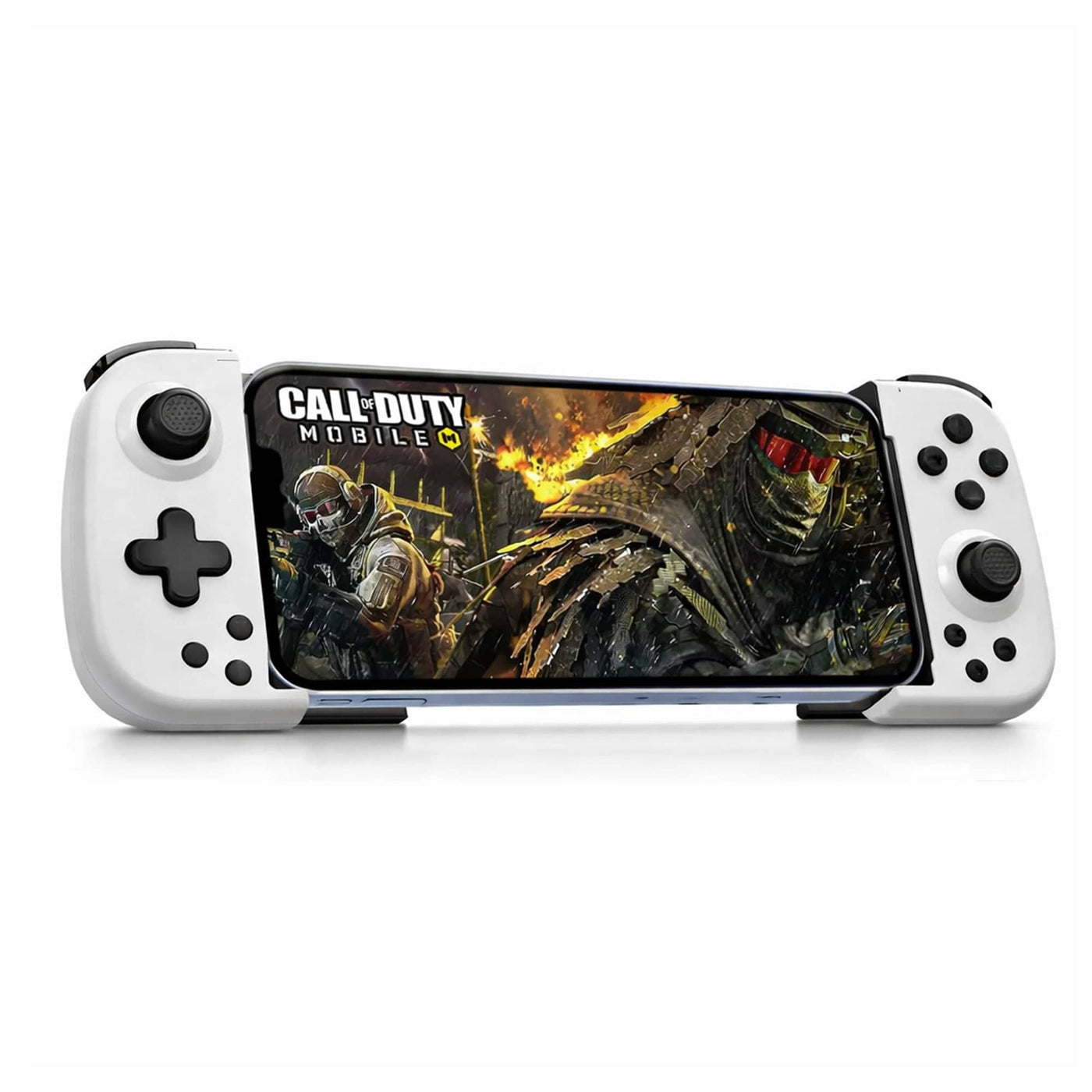 Gamepad Controller Gaming Wireless cu Joystick Hall, Bluetooth 5.0, Alb - Imagine 1