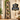 Raft de colt cu 5 niveluri, PAL si otel, 5 kg pe nivel, 32,5x34x159 cm, maro rustic si negru