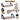 Raft de perete, set 3 bucati 30cm, 35cm si 40cm, 2 moduri de montare, gri si negru
