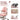 Scaun ergonomic copii, Rglaj inaltime, Brate rabatabile, Roti auto-blocante, Roz - Imagine 2