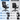 Scaun de birou ergonomic cu tetiera, spatar inalt, brate rabatabile, maxim 150 kg, 76x70x(111-121) cm, negru