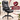 Scaun de birou ergonomic cu tetiera, spatar inalt, brate rabatabile, maxim 150 kg, 76x70x(111-121) cm, negru