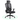 Scaun de birou ergonomic cu tetiera si suport lombar, reglabil, mecanism balans, maxim 120 kg, 70x70x133 cm, negru