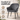 Scaun living tapitat din catifea cu cotiere, sarcina 110 kg, 63x60x85 cm, gri