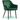 Scaun living tapitat din catifea cu cotiere, sarcina 110 kg, 63x60x85 cm, verde