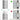 Set 2 rafturi depozitare, otel ranforsat si MDF E1, polite reglabile, 90x40x180 cm, argintiu
