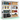Set 2 rafturi metalice depozitare, 5 polite reglabile, 875 kg/raft, 40x90x180 cm, argintiu