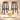 Set 2 scaune bar industriale, sezut rotund, 110 kg/scaun, 32x32x74 cm, maro rustic/negru