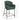 Scaun de bar Wolf, nuanta verde petrol/negru, 56x56x96 cm