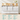 SONGMICS Comoda cu 5 sertare textile, cadru metalic si blat din PAL, design industrial, 98x29x70 cm, alb si stejar