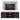 SONGMICS Comoda TV 120x40x55 cm, 3 rafturi reglabile, 2 usi, stil vintage, PAL si otel, maro-negru mat