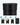 SONGMICS Cos de gunoi pentru baie, cu pedala si soft-close, 3 litri, negru