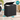 SONGMICS Cos de rufe textil, pliabil, 2 compartimente, saci detasabili, 142L, 60x36x66cm, negru