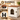 SONGMICS Cusca pentru pisici tip mobilier, mascare litiera, cu usi model hambar, MDF, 55x50x50 cm, alb rustic