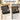 SONGMICS Cutie ceasuri Ronne Collection, pentru 3 ceasuri, piele PU aspect impletit, 10x20x9 cm, negru