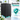 SONGMICS Dulap birou rollbox, cu 3 sertare si roti, corp metalic preasamblat cu incuietoare, pentru documente A4, 46x30x