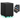 SONGMICS Dulap mobil tip rollbox pentru birouri, din otel, sertar cu sina dosare A4, 39x52x60 cm, negru