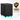 SONGMICS Dulap mobil tip rollbox pentru birouri, din otel, sertar cu sina dosare A4, 39x52x60 cm, negru