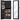 SONGMICS Dulap pentru bijuterii cu oglinda, montare pe perete sau usa, material MDF, inchidere cu cheie, 120x37x10 cm, n