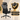 SONGMICS Scaun de birou ergonomic cu tetiera reglabila, suport lombar ajustabil, maxim 150 kg, 70x70x113-130 cm, negru