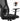 SONGMICS Scaun de birou ergonomic mesh, reglabil complet, brate si suport lombar ajustabile, 68x67x113 cm, negru