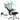 SONGMICS Scaun de birou ergonomic reglabil cu tetiera si suport lombar, inclinare 135°, maxim 150 kg, 70x70x125 cm, negr