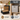 SONGMICS Set 6 cutii de depozitare, pliabile cu maner, material textil si oxford, 30x30x30 cm, maro rustic