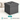 SONGMICS Taburet cu sezut moale, spatiu de depozitare, maxim 300kg, 38x38x38cm, gri inchis