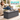 SONGMICS Taburet pliabil cu sezut moale, spatiu de depozitare 120litri, maxim 300kg, 110x38x38cm, gri
