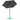 SONGMICS Umbrela de gradina 200 cm, inclinare dubla 30°, poliester UPF 50+, cadru metalic, gri