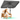 SONGMICS Umbrela de gradina cu manivela, 200×150 cm, UPF 50+, inclinare 30°, structura metalica, gri