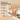 Suport Sprijin Pat U-Shape Timebox, Reglabil, Mâner Antiderapant, Portocaliu