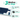 Tastatura mecanica gaming 68 taste, RGB, Alb cu Albastru