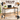VASAGLE Birou calculator cu blat din PAL, cadru metalic, stil industrial, 120x60x75 cm, maro rustic