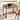 VASAGLE Birou PC compact, stil industrial, PAL si cadru metalic, 80x50x76 cm, maro rustic