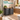 VASAGLE Cos de rufe, 2 compartimente, saci de rufe detasabili, raft, cadru metalic, 2x46L, 73x33x72 cm, maro si gri antr