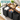 VASAGLE Cos de rufe, 3 compartimente, saci de rufe detasabili, raft, cadru metalic, 3x38L, 93x33x72 cm, maro rustic si n