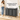 VASAGLE Cos de rufe, 3 compartimente, saci de rufe detasabili, raft, cadru metalic, 3x38L, 93x33x72 cm, negru