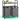 VASAGLE Cos de rufe, cu 2 saci detasabili, 2 rafturi, capacitate de 46L per sac, 73x33x92cm , negru si gri