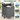 VASAGLE Cos de rufe, sac de rufe detasabil, raft, cadru metalic, 65L, 50x33x72 cm, negru si gri
