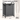 VASAGLE Cos de rufe, sac de rufe detasabil, raft, cadru metalic, 65L, 50x33x72 cm, negru si gri