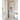VASAGLE Dulap baie cu montare pe podea sau perete, 7 compartimente, 30x40x160 cm, alb bej